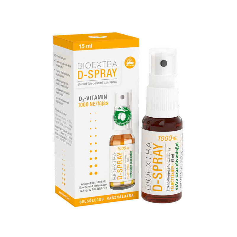 Bioextra D-vitamin: D-spray 1000NE