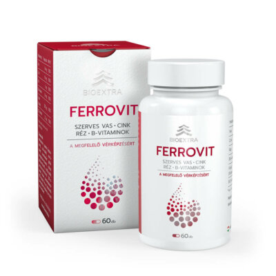 Bioextra Ferrovit étrend-kiegészítő kapszula 60 db
