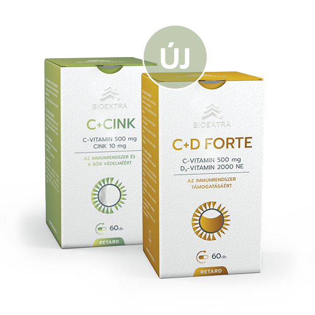 C+Cink és C+D Forte a Bioextrától