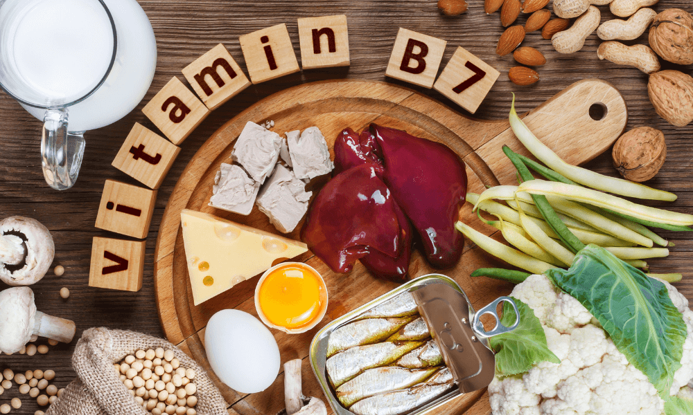 B7-vitamin tartalmú ételek
